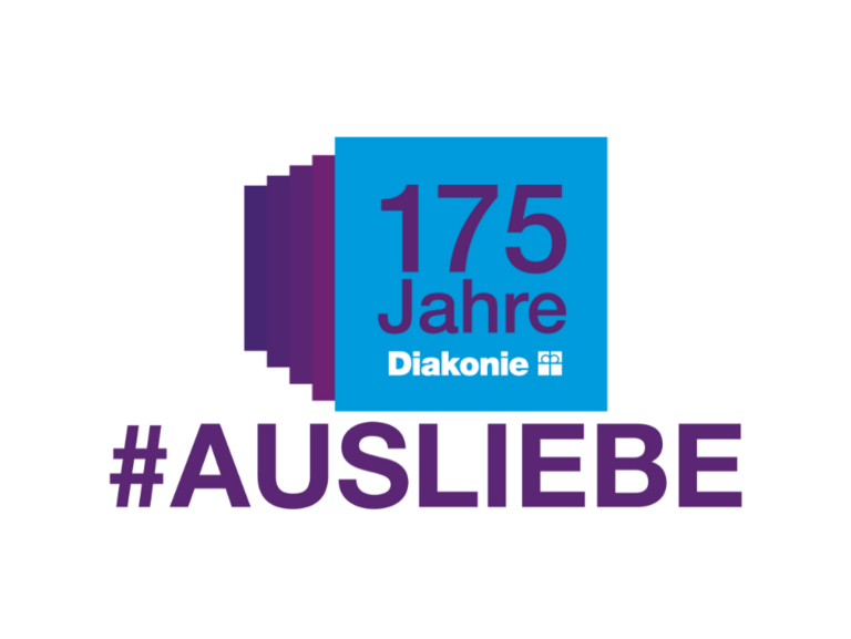 logo 175 Jahre Diakonie und #ausLiebe